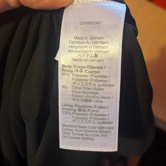 Madewell Amalia tiered chiffon mini dress in pampas blooms floral metallic print - Picture 9 of 9